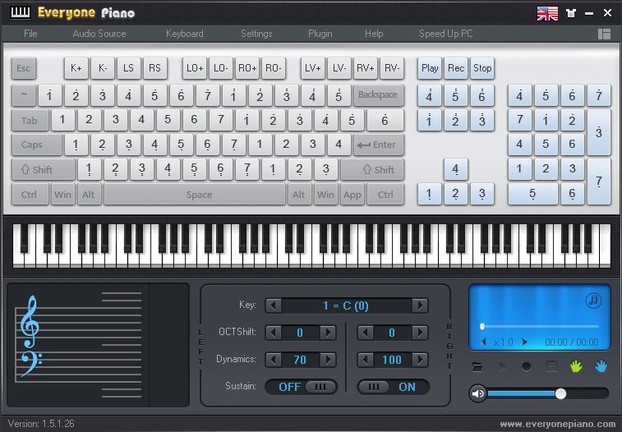 Everyone Piano 2.0.2.21 Convierte tu teclado en un piano&nbsp;virtual