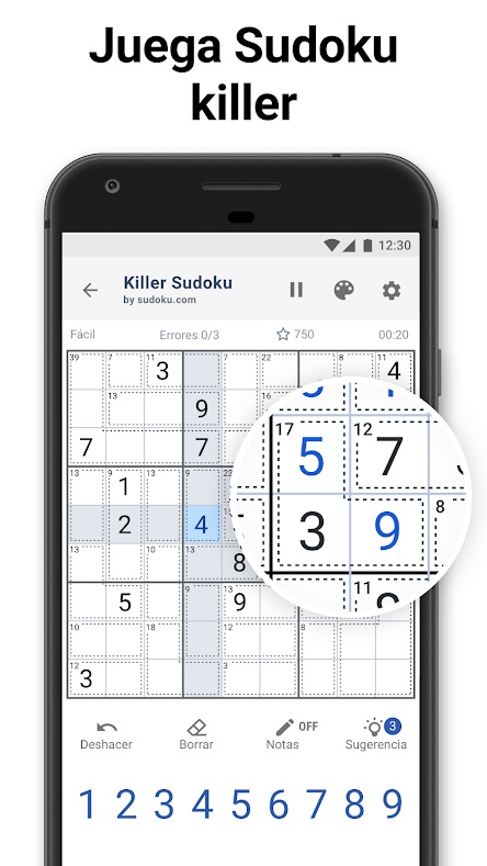 Killer Sudoku by Sudoku.com – Free Number Puzzle para&nbsp;Android