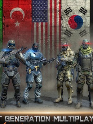 Country war: Battleground survival shooting games para&nbsp;Android